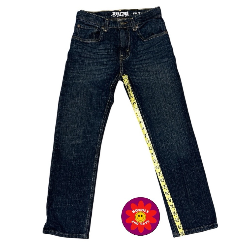 Signature Boy’s 14 Dark Blue Jeans